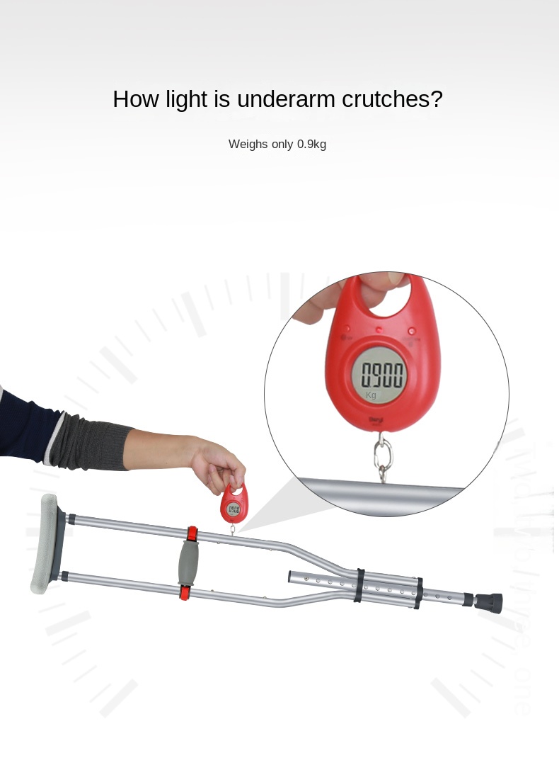 Young Old People Anti-Slip Folding Double Crutches Postoperative Rehabilitation Medical Walking Stick/Cane for Fracture Axillary3 Young Old People Anti-Slip Folding Double Crutches Postoperative Rehabilitation Medical Walking Stick/Cane for Fracture Axillary3