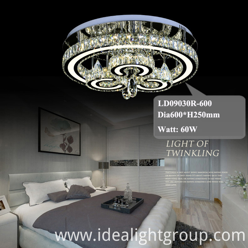 Hotel Chandelier Square Crystal Fancy Led Ceiling Lights China Led Ceiling Lights Fancy