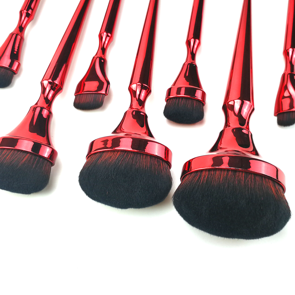 Овальный набор кисточек для макияжа Oval Makeup Brush Set