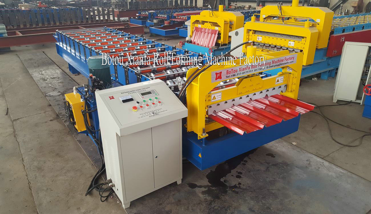 Roof Shingle Making Machine RollForming Machinery China Manufacturer