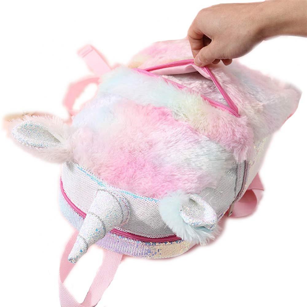 Mini 3d Unicorn Plush Backpack 4 Mini 3d Unicorn Plush Backpack 4