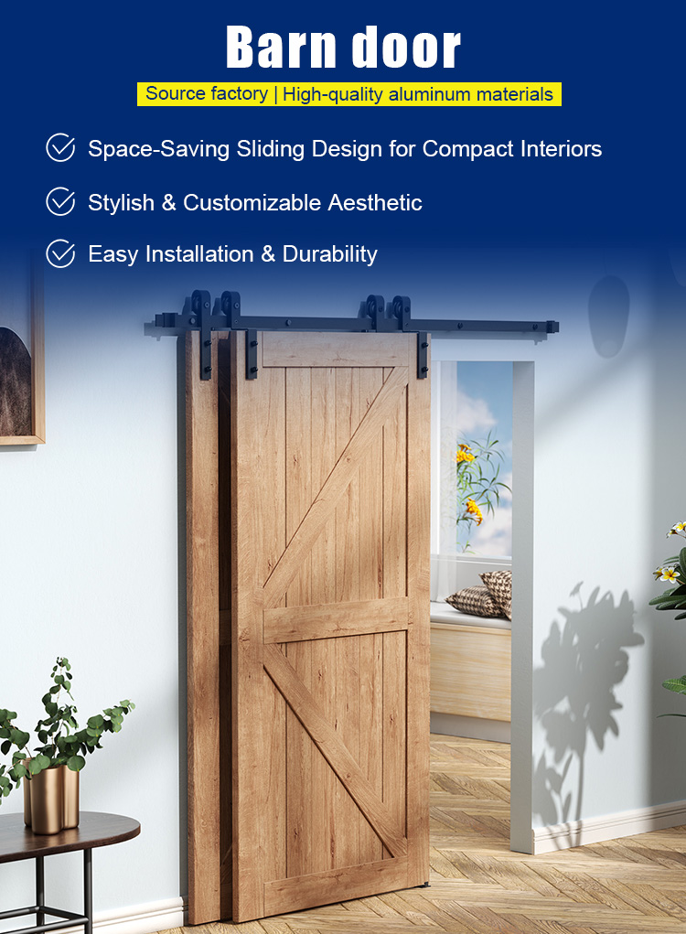 Modern Farmhouse Herringbone Carved Barn Door Grey herringbone pattern sliding wood door for bedroom