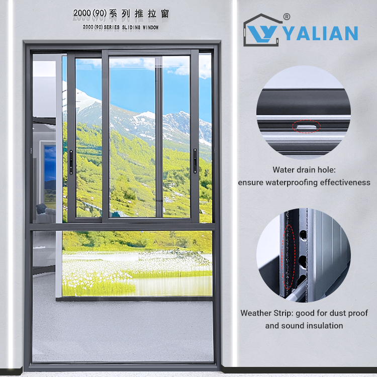 Aluminum Horizontal Sliding Windows Aluminum Horizontal Sliding Windows
