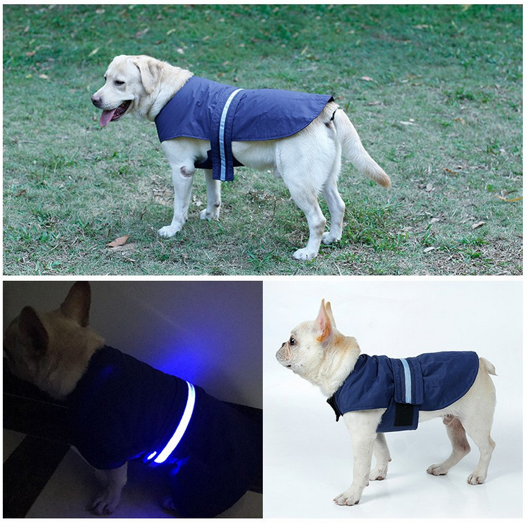 Vestuário seguro para cães LED dog LED safty clothing