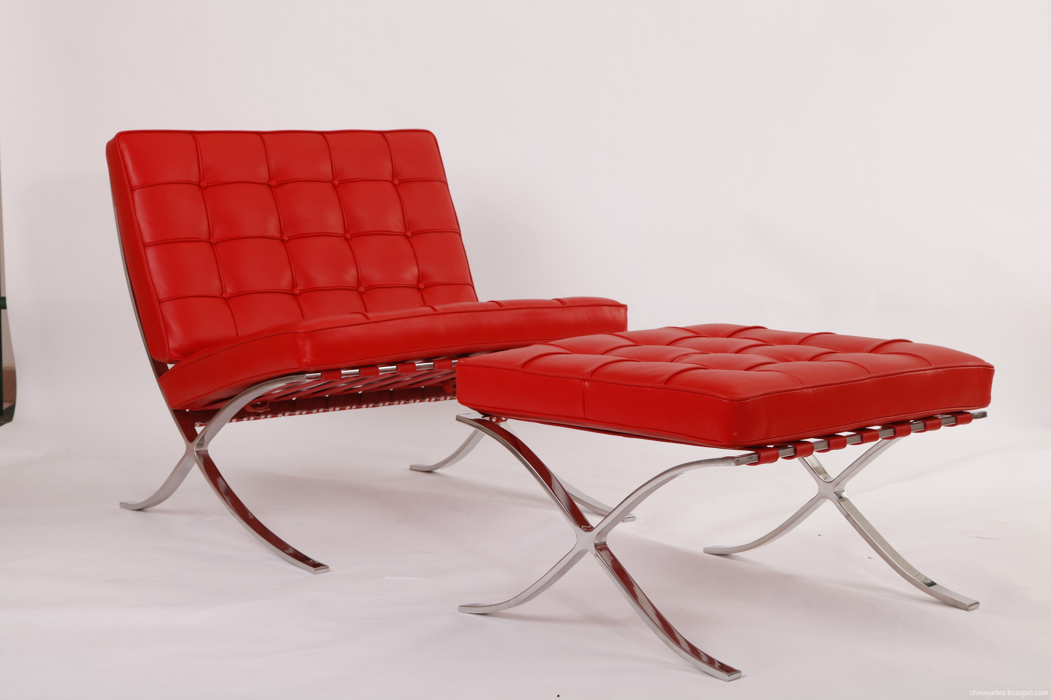 couro de anilina vermelha red aniline leather