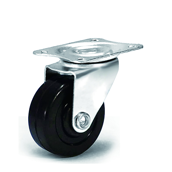 Light Duty Rubber Swivel Casters Light Duty Rubber Swivel Casters