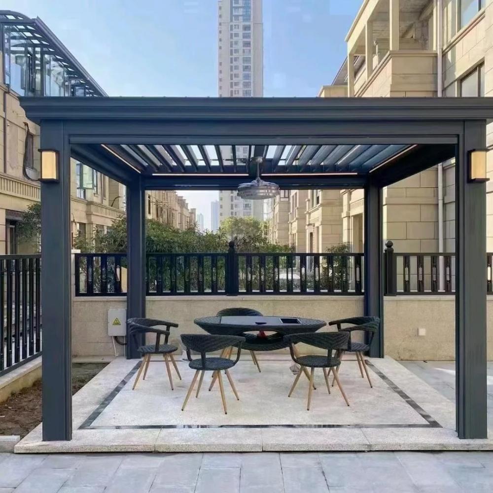 Louvered Gazebo (1) Louvered Gazebo (1)