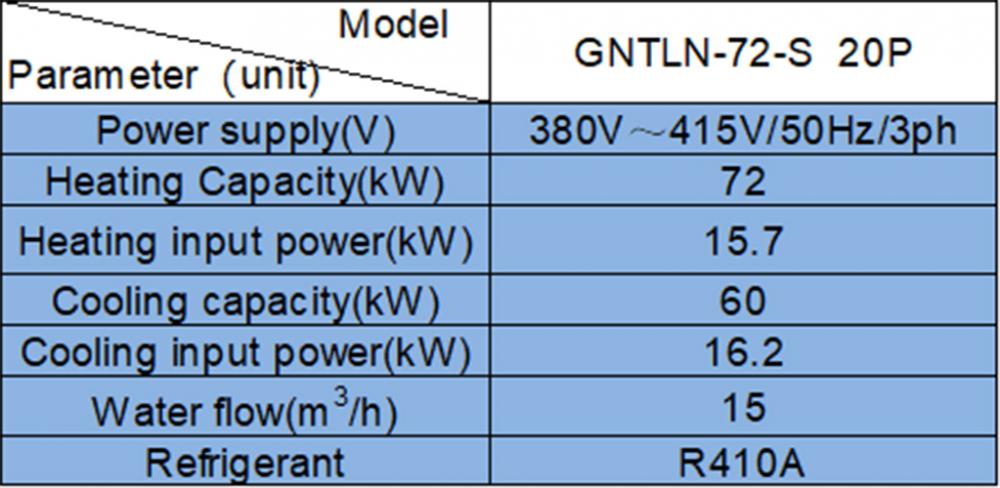 Gent 20p Water Source Heat Pump Gent 20p Water Source Heat Pump