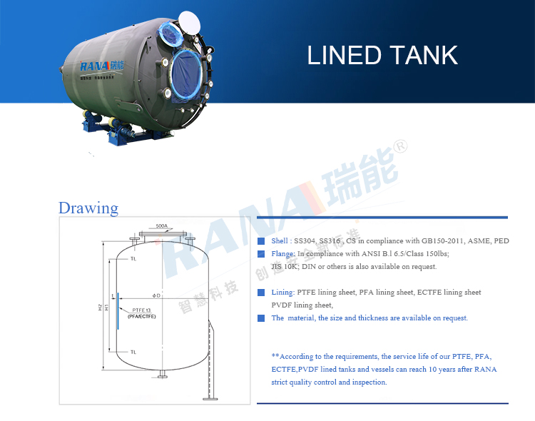 specification tank specification tank