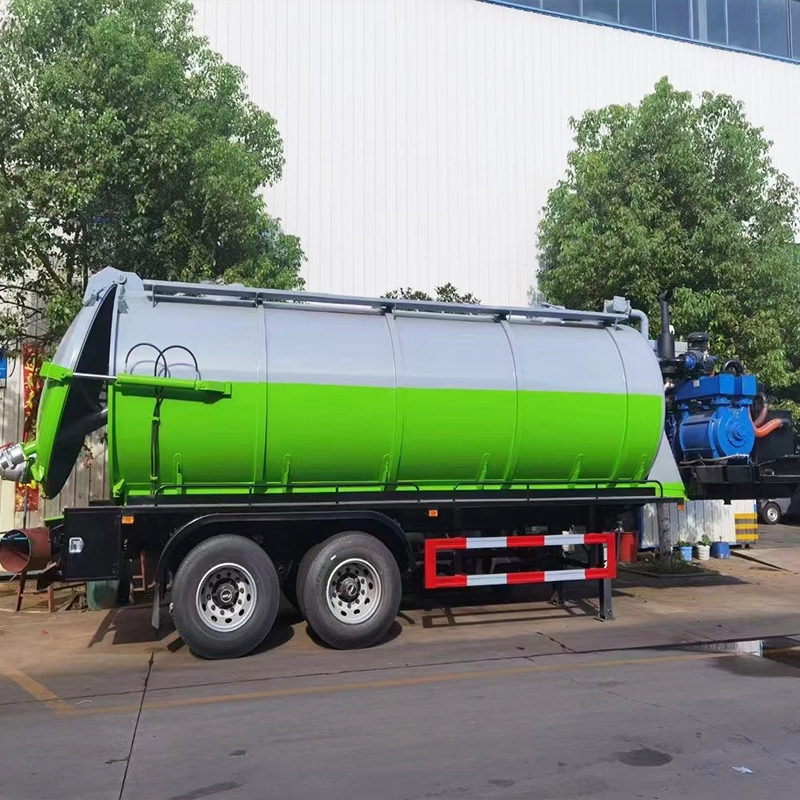Sewage Suction Trailer (6) Sewage Suction Trailer (6)