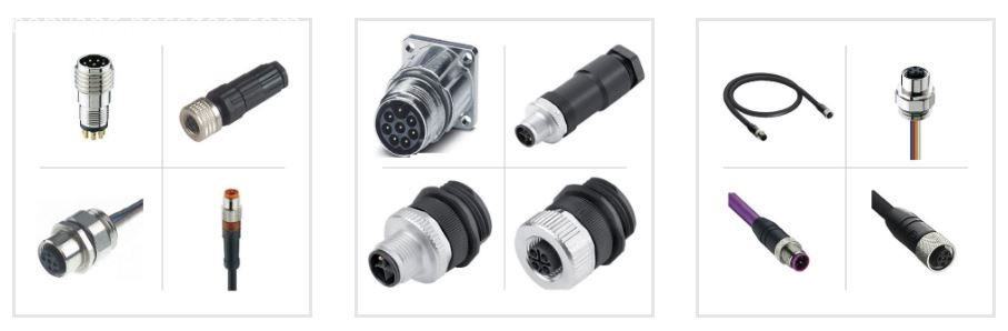 M5 - M12 CIRCULAR CONNECTORS