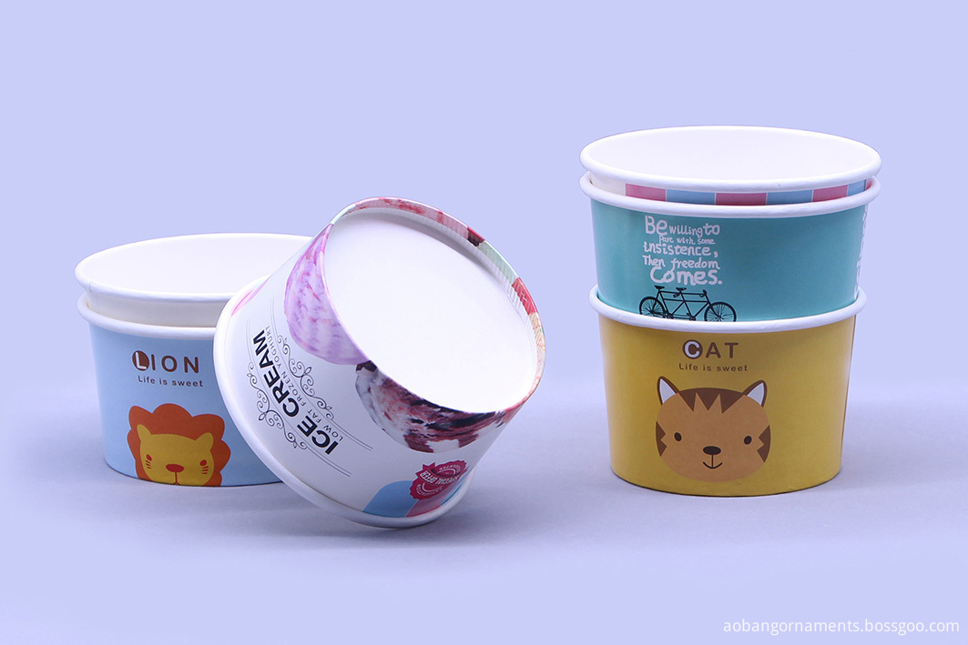 Ice cream paper cup