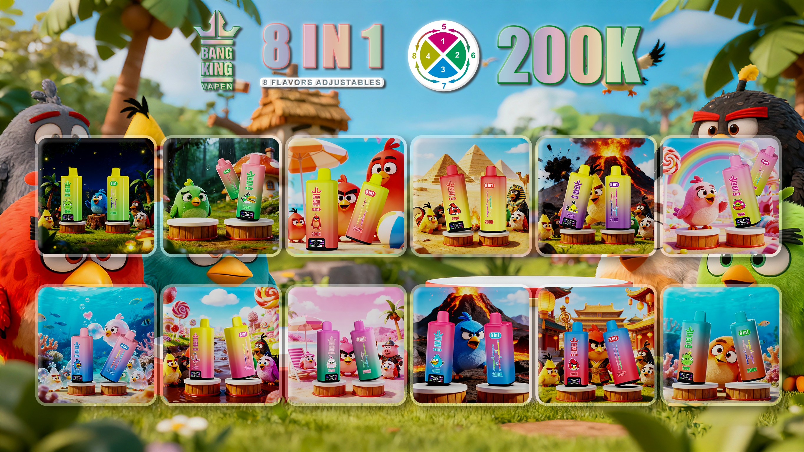 Bang King 8 in 1 200k (15) Bang King 8 in 1 200k (15)