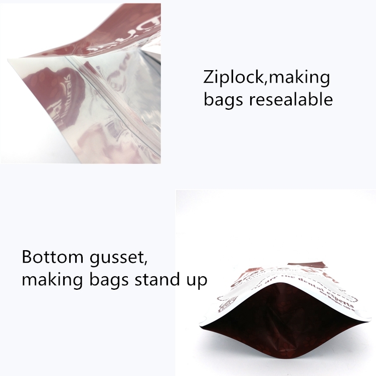 Мешки с пищей для животных Food grade recycle pet food training treat bags