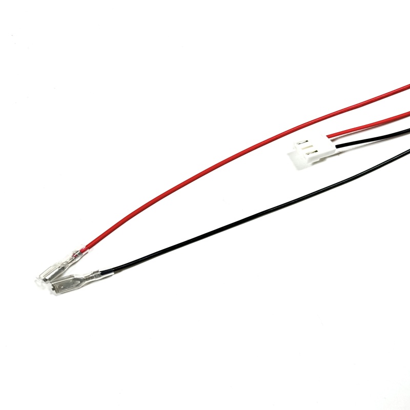 Custom DC 12V Power Cable with Fork Terminals Custom DC 12V Power Cable with Fork Terminals