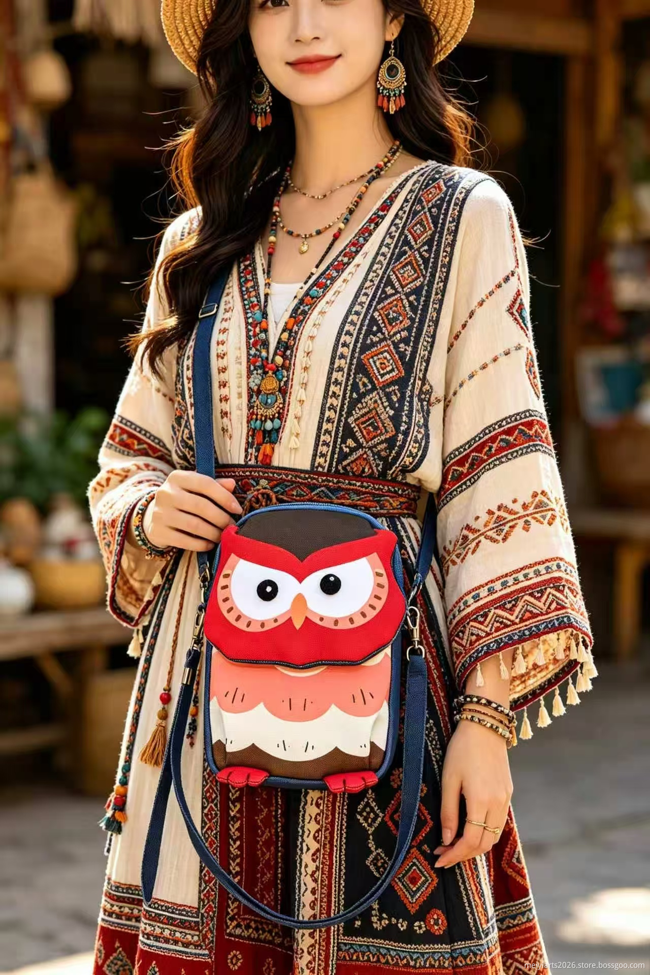 Flap Owl Crossbody Bag Flap Owl Crossbody Bag
