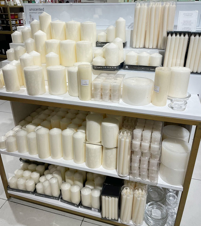 ivory pillar candle ivory pillar candle