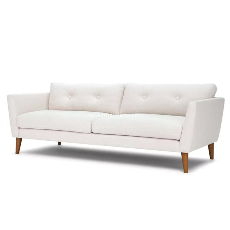 Emil Quartz White Sofa 2