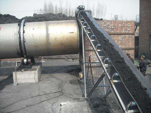Secador rotativo de tambor único para lechada de carbón Single Drum Rotary Dryer for Coal Slurry