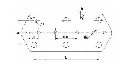 Yoke Plate for Electric Power Hardware Yoke Plate for Electric Power Hardware