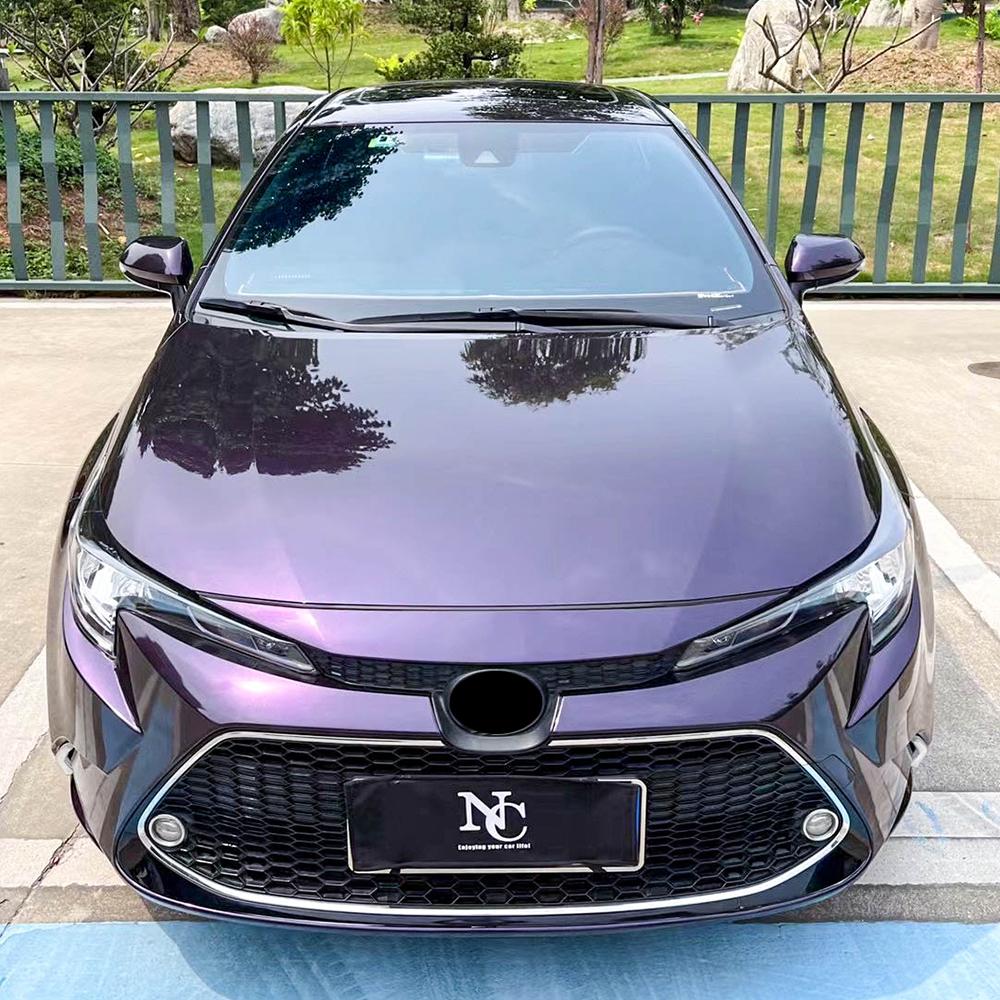 Venetian Purple Metallice Auto Wrap Venetian Purple Metallice Auto Wrap