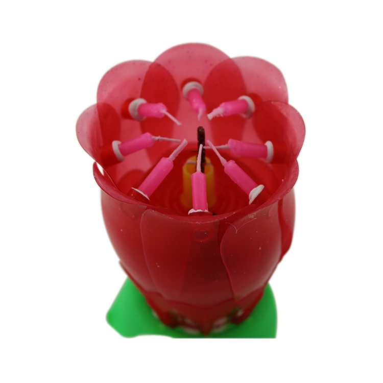 αυξήθηκε λεπτομέρεια κερί rose candle detail