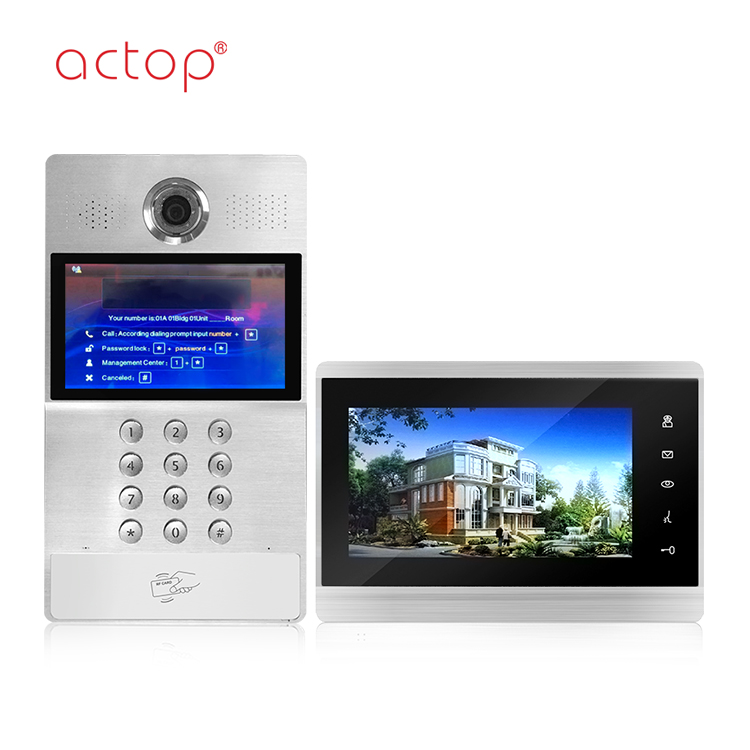 Wohnungssprechanlage Video Apartment Intercom Video
