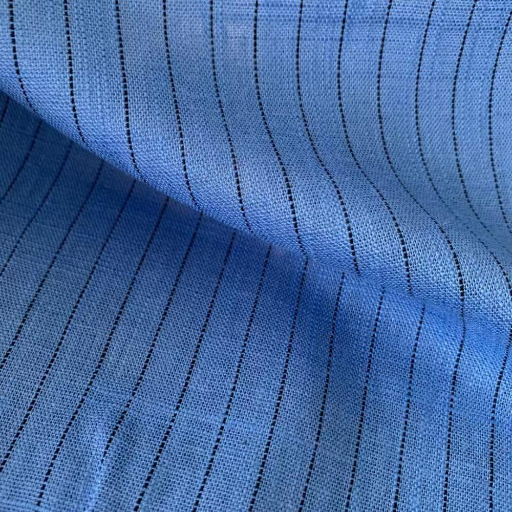 Linen Viscose Stripe Linen Viscose Stripe