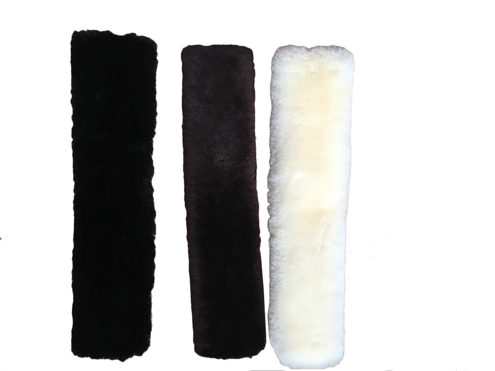 sheepskin girth cover