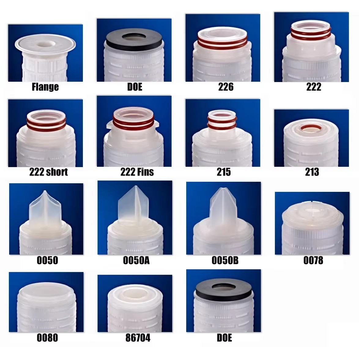 PP microporous pleated filter cartridge PP microporous pleated filter cartridge