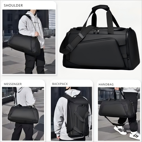 Waterproof dry-wet separation fitness handbag Waterproof dry-wet separation fitness handbag