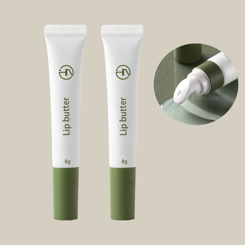lip butter tube with ceramic applicator lip butter tube with ceramic applicator
