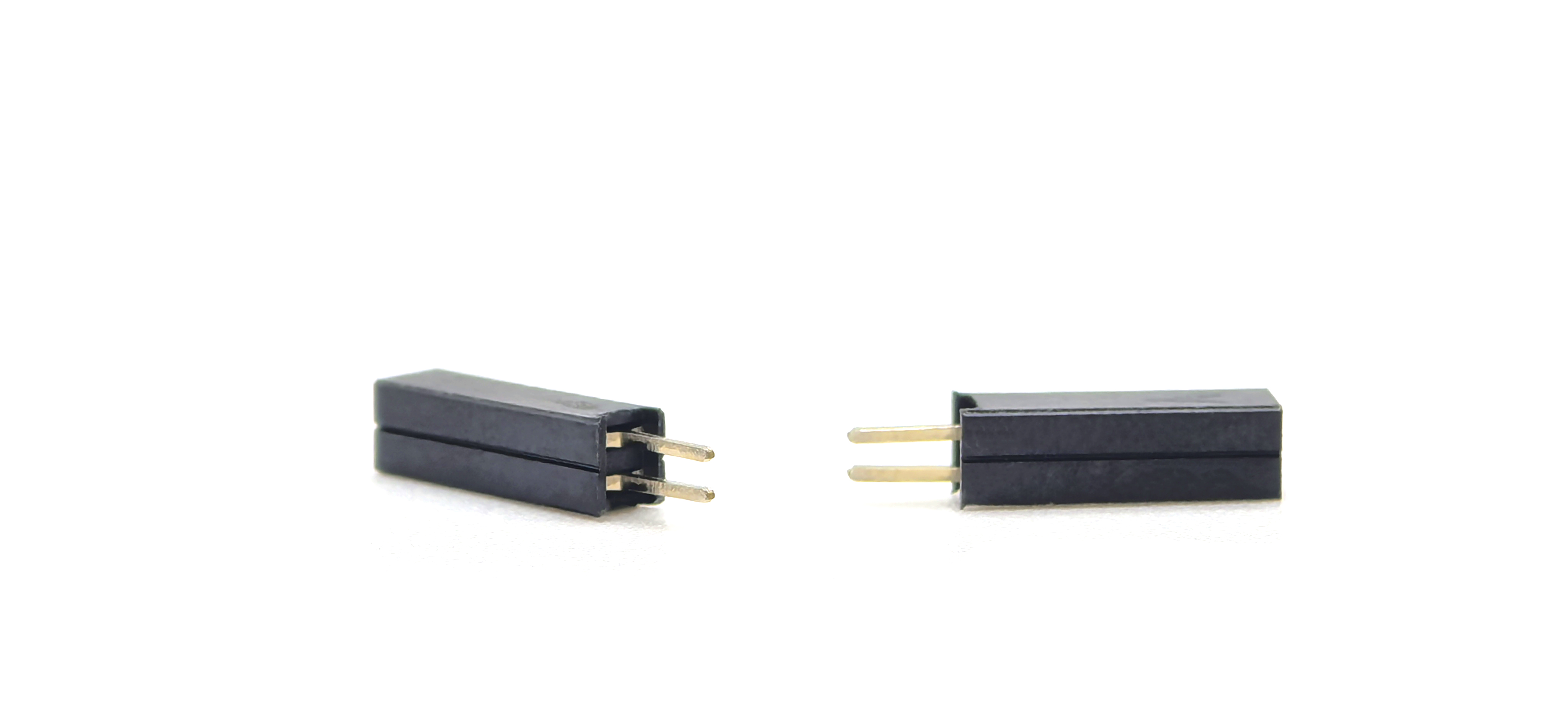 1.27mm Pitch Female header Connector Single Row Straight H8.5mm 1*2P 1.27mm Pitch Female header Connector Single Row Straight H8.5mm 1*2P