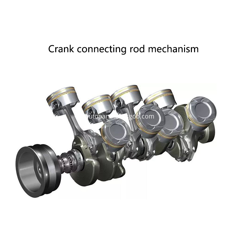 Crank connecting rod mechanism