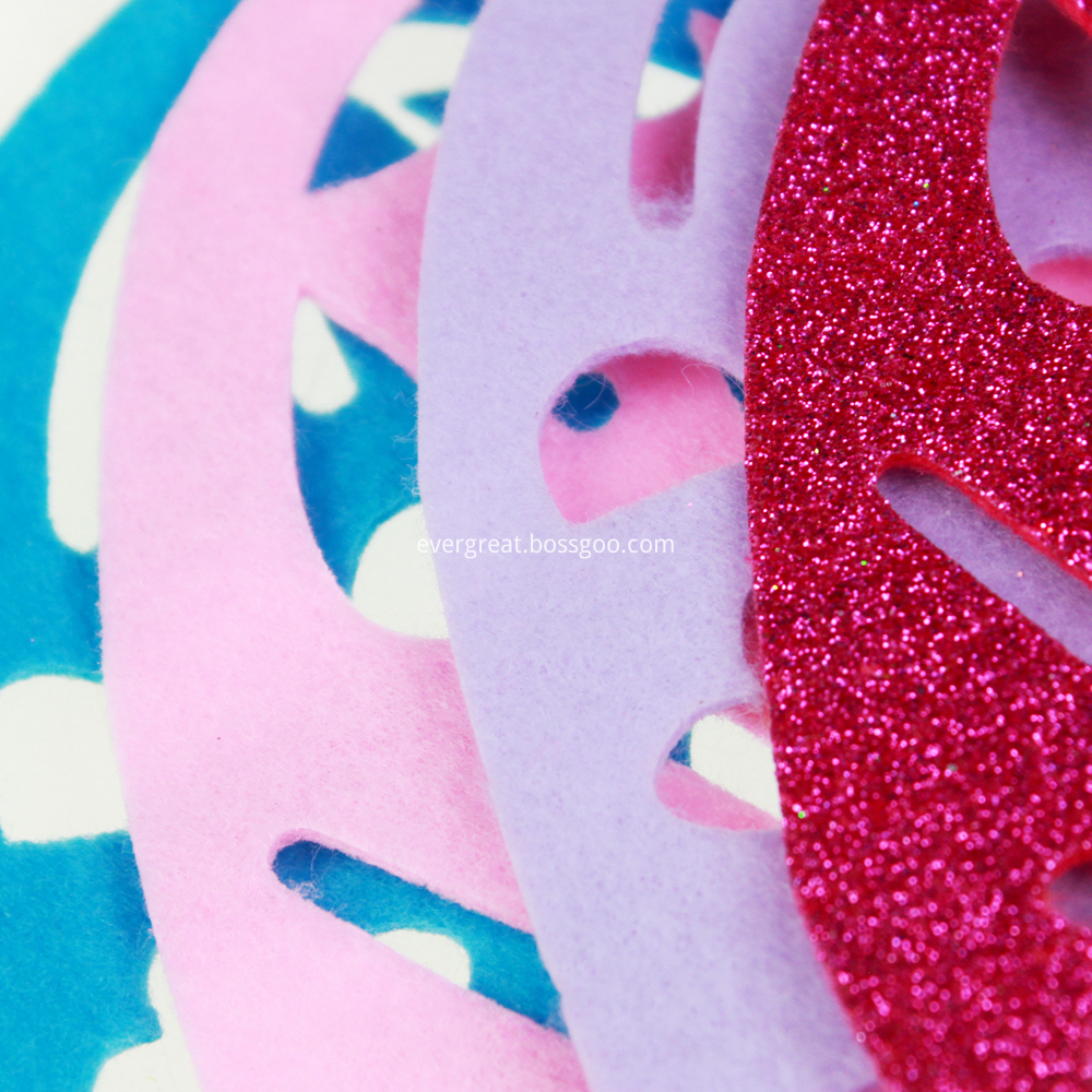 glitter Felt easter egg glitter Felt easter egg