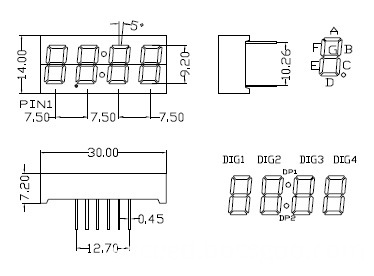 Digit LED Display