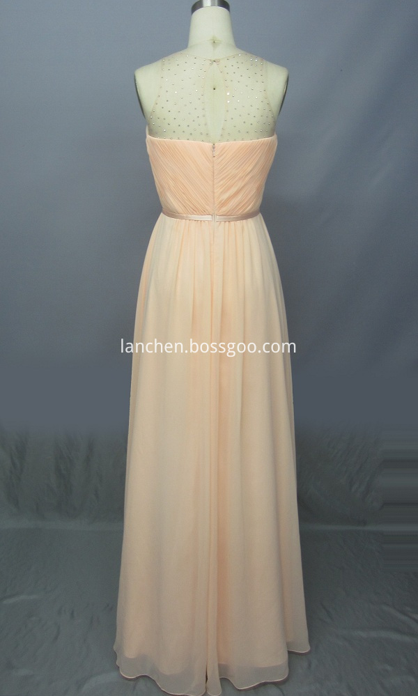 Chiffon Bridesmaid Dress Long