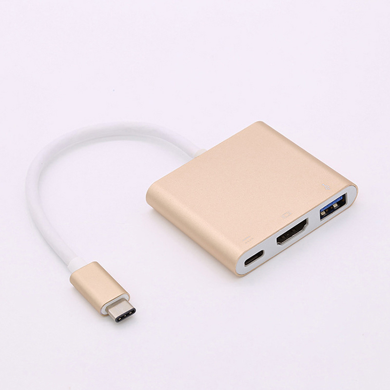 USB Typ C Zu HDMI USB 3.0 HUB USB Type C To HDMI USB 3.0 HUB