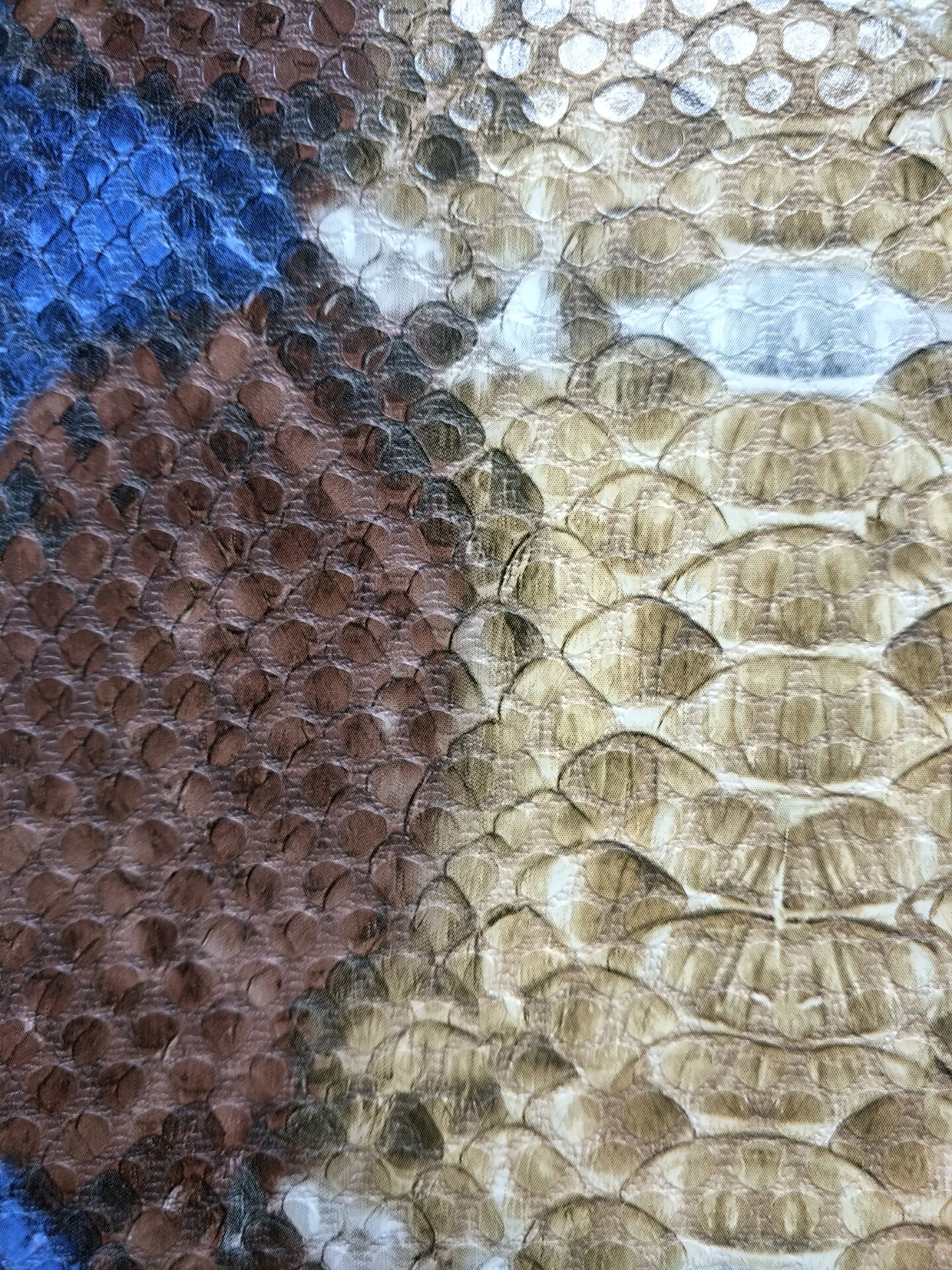 PU 엠보싱 된 가죽 뱀 인쇄 PU embossed leather snake prints