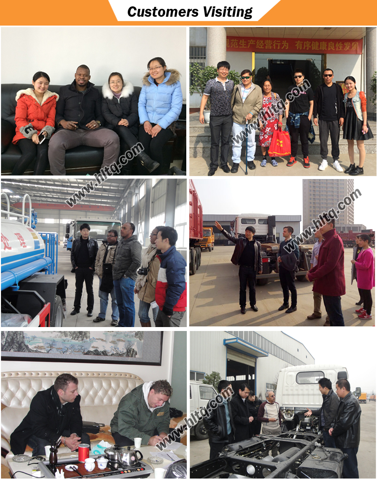 Hubei Liwei Automobile Co.,Ltd　Customer visiting