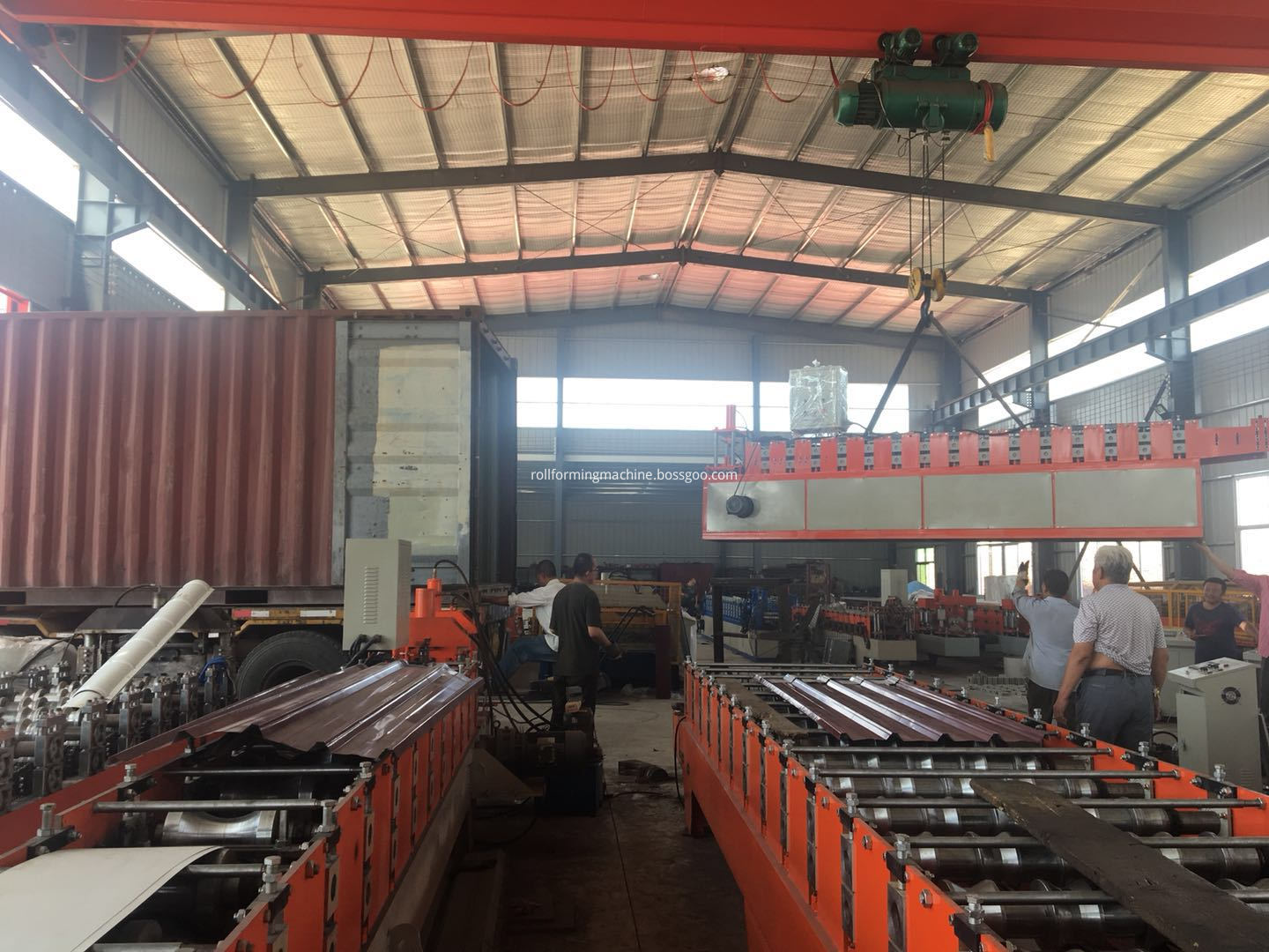 The Republic of Greece roll forming machine