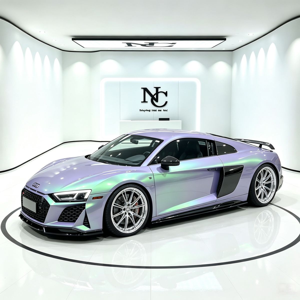 PL31-P Platinum Purple & Green Auto Wrap PL31-P Platinum Purple & Green Auto Wrap