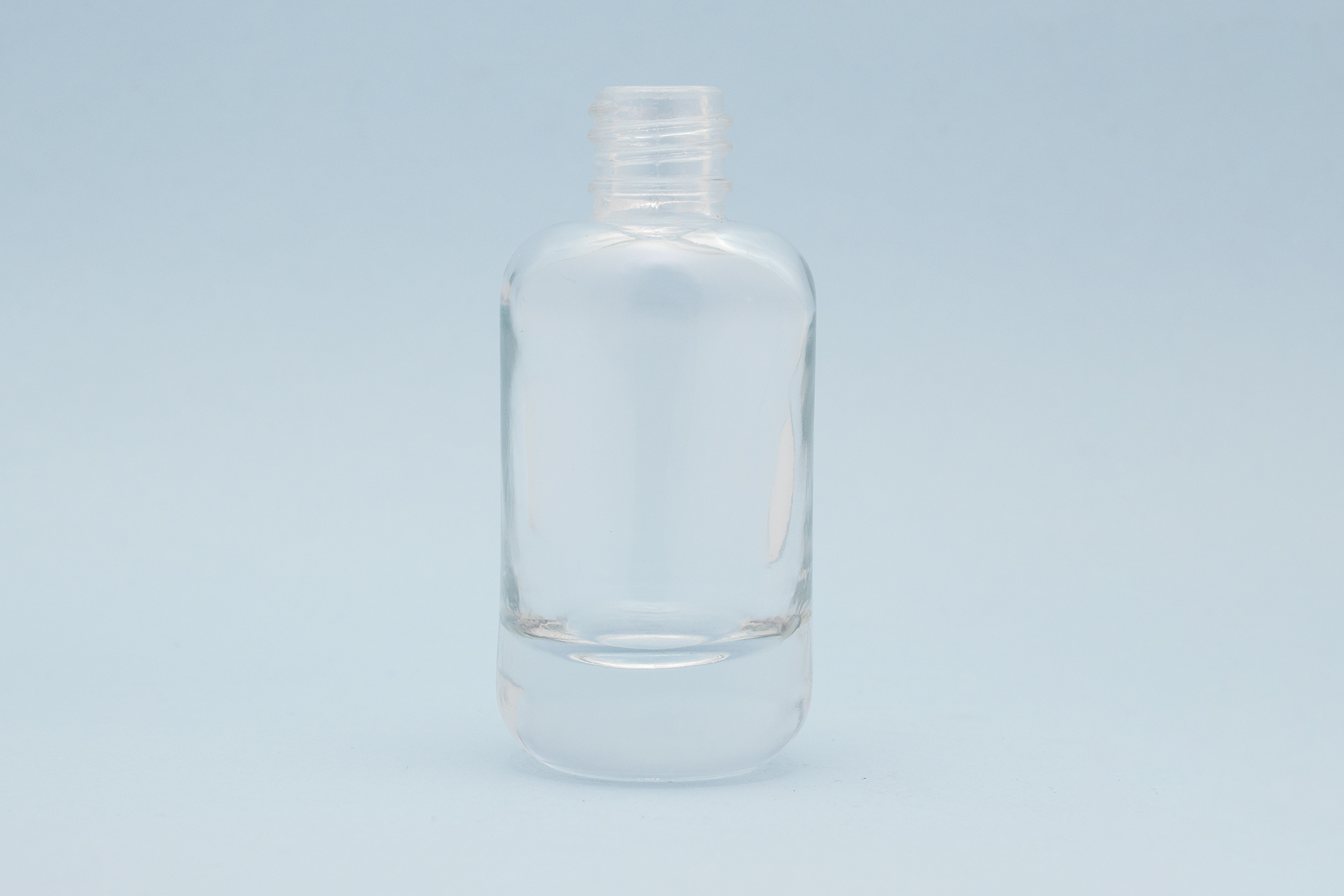 30 ml/1 oz Clear Glass Bottle With 18/410 Neck 30 ml/1 oz Clear Glass Bottle With 18/410 Neck