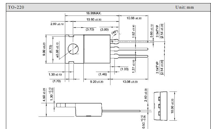 TO220 3-Terminal Adjustable Negative Regulator D337 TO220 3-Terminal Adjustable Negative Regulator D337