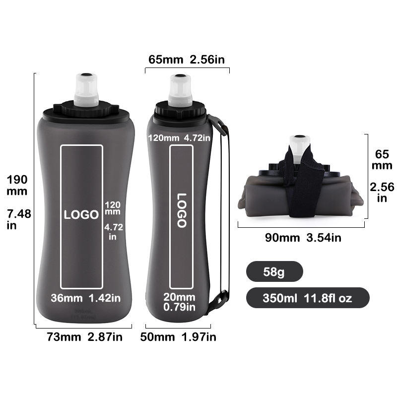 silicone water bottle MFZ-J002 silicone water bottle MFZ-J002