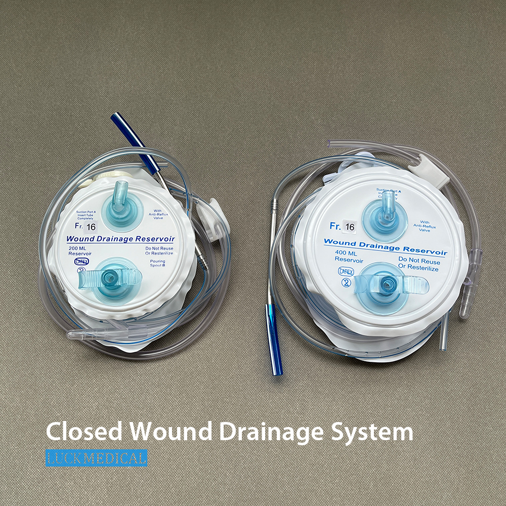 Closed Wound Drainage System 400ml 08 Closed Wound Drainage System 400ml 08