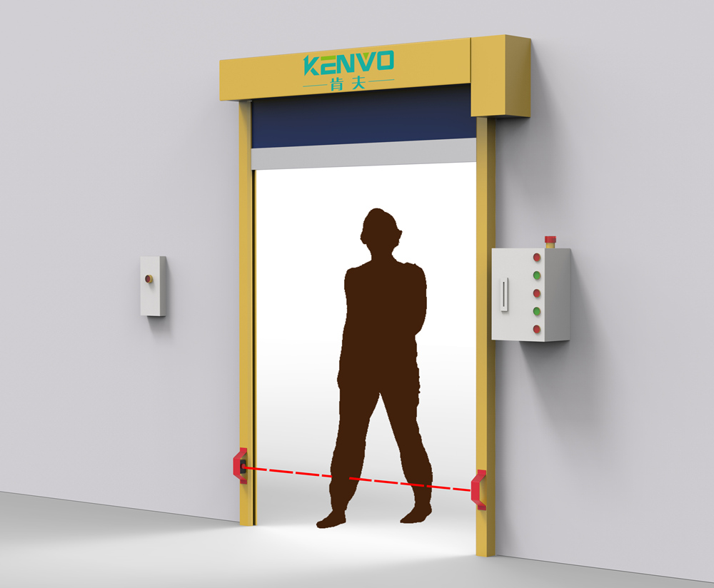 Safety photo sensor of rapid door Safety photo sensor of rapid door