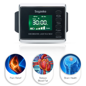 Therapeutic laser machine ultra wave therapy watch