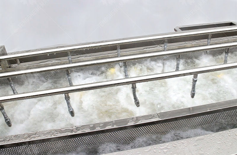 Large industrial vegetable washing machine Large industrial vegetable washing machine