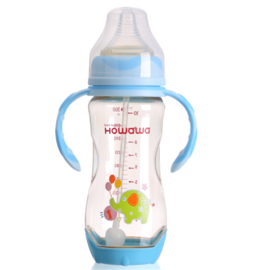 Baby Trainer Rutschfeste Griffe Flaschenzubehör für Babyflasche Flaschen Neu